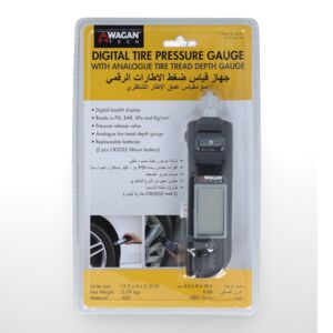 Wagan Tech Digital and Analogue Tire Pressure Gauge Wagan Tech Digital and Analogue Tire Pressure Gauge